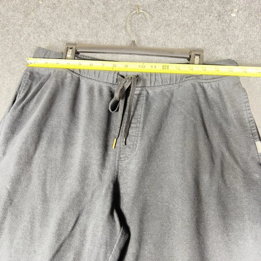 Eddie Bauer Sleepwear Lounge Pants Mens XL Gray Drawstring Pajama Jogger Comfort